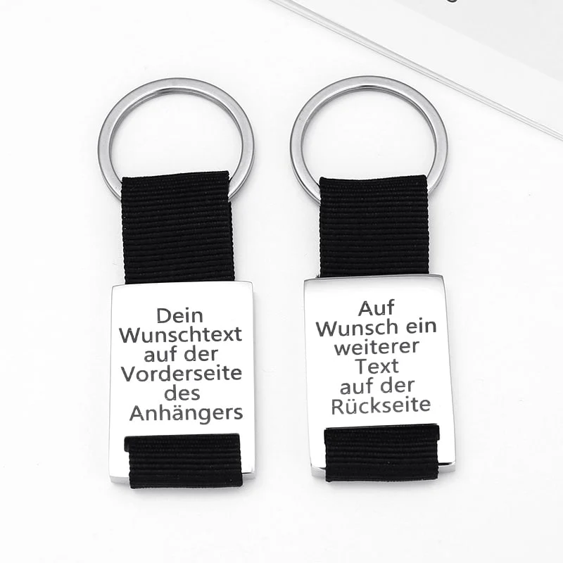 Personalisierter Schlüsselanhänger mit Gravur - Image 3