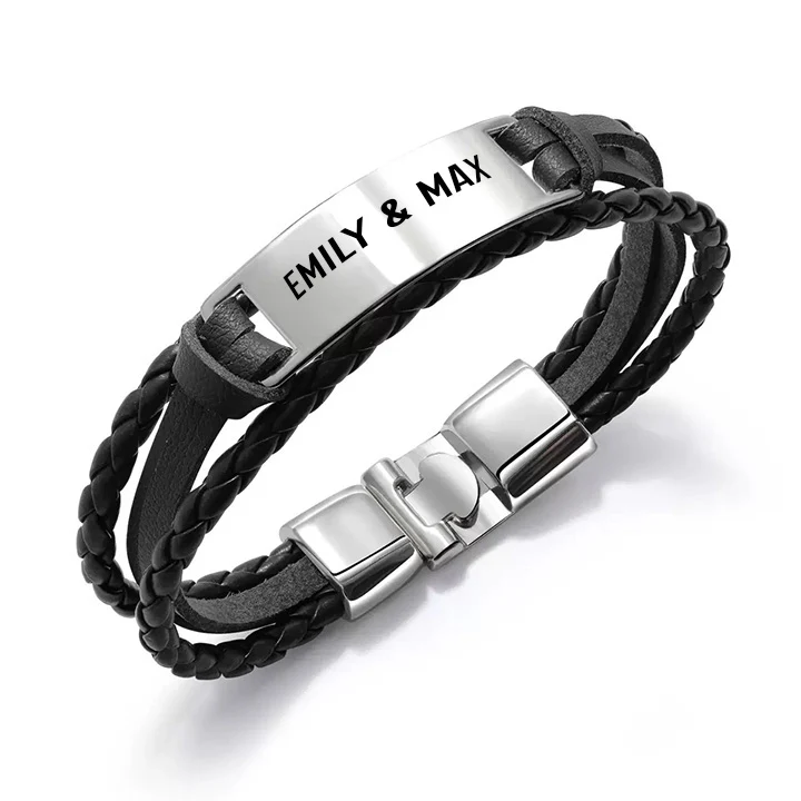 Personalisiertes Armband mit Ankerverschluss - An meinen Mann - Image 10
