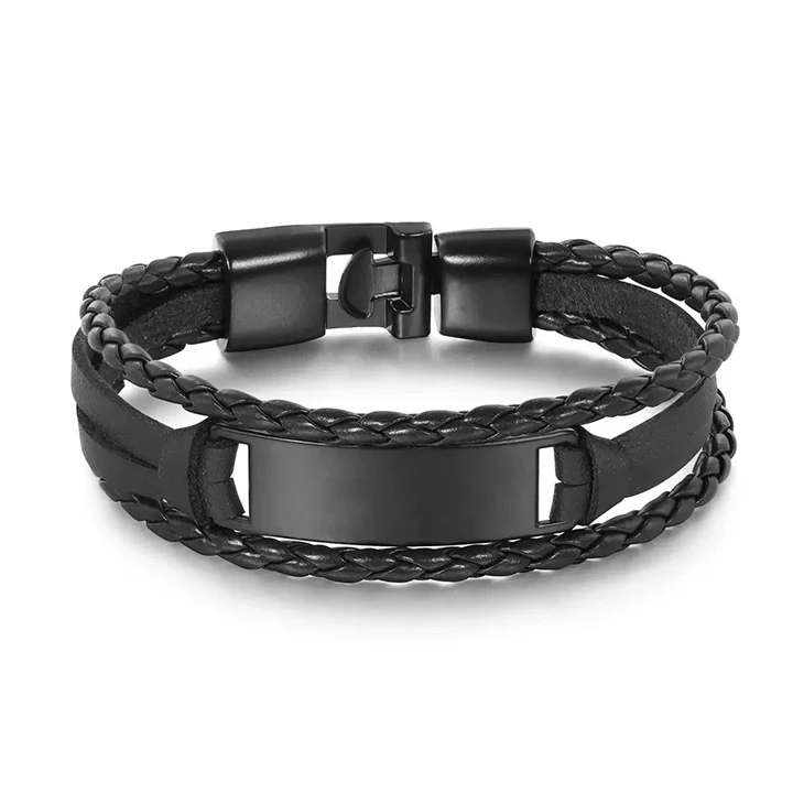 Personalisiertes Armband mit Ankerverschluss - An meinen Mann - Image 3