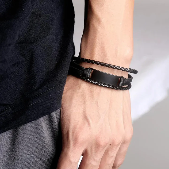 Personalisiertes Armband mit Ankerverschluss - An meinen Mann - Image 7
