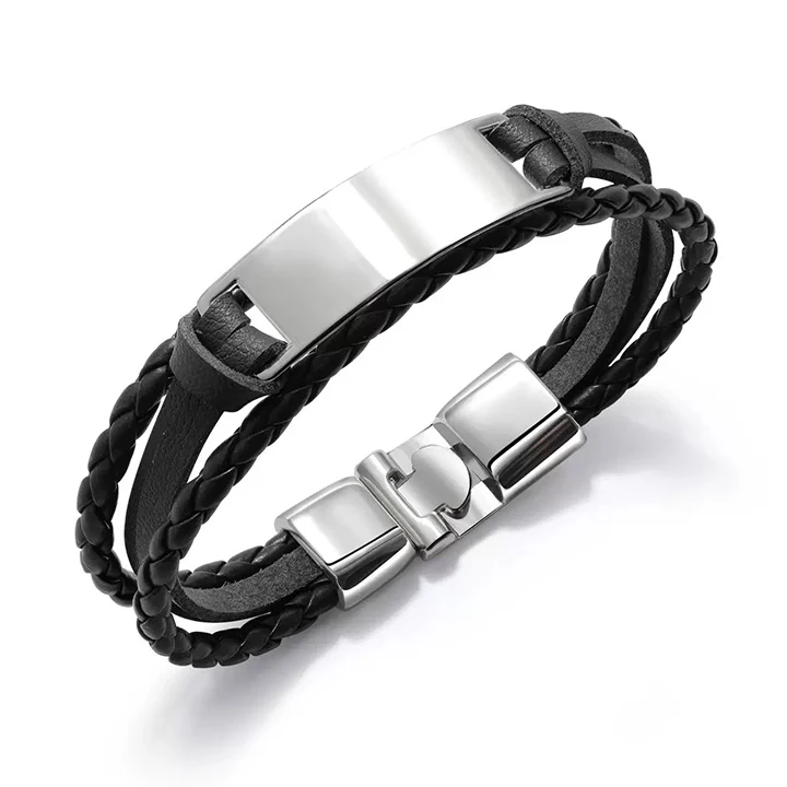 Personalisiertes Armband mit Ankerverschluss - An meinen Mann - Image 9
