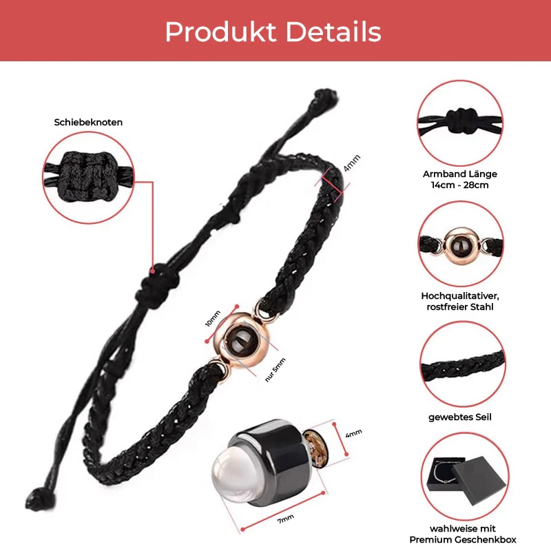 Personalisiertes Foto Armband mit eigenem Bild - Image 5
