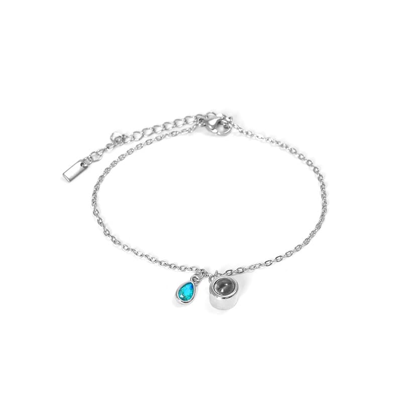 Personalisiertes Geburtsstein-Schiebe-Armband - Image 5