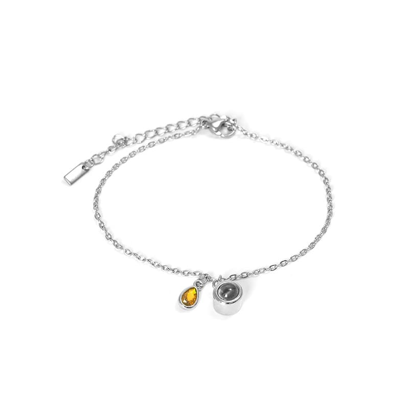 Personalisiertes Geburtsstein-Schiebe-Armband - Image 6