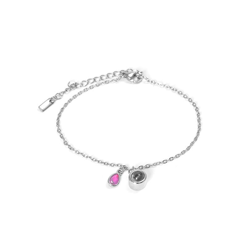 Personalisiertes Geburtsstein-Schiebe-Armband - Image 7