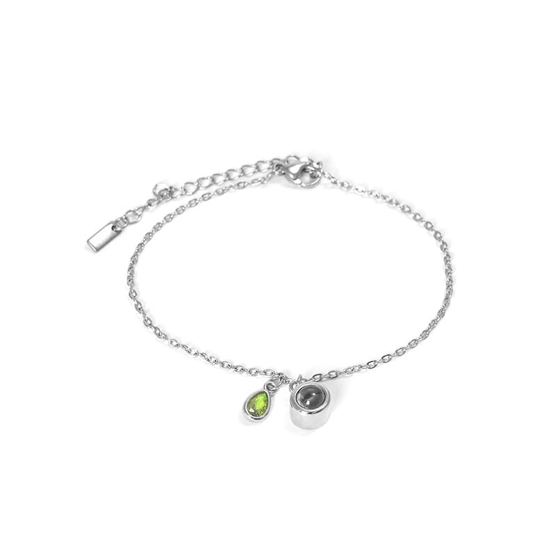 Personalisiertes Geburtsstein-Schiebe-Armband - Image 9
