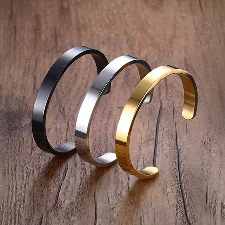 Personalisiertes Männer Armreif - "An meinen Mann" - Image 10