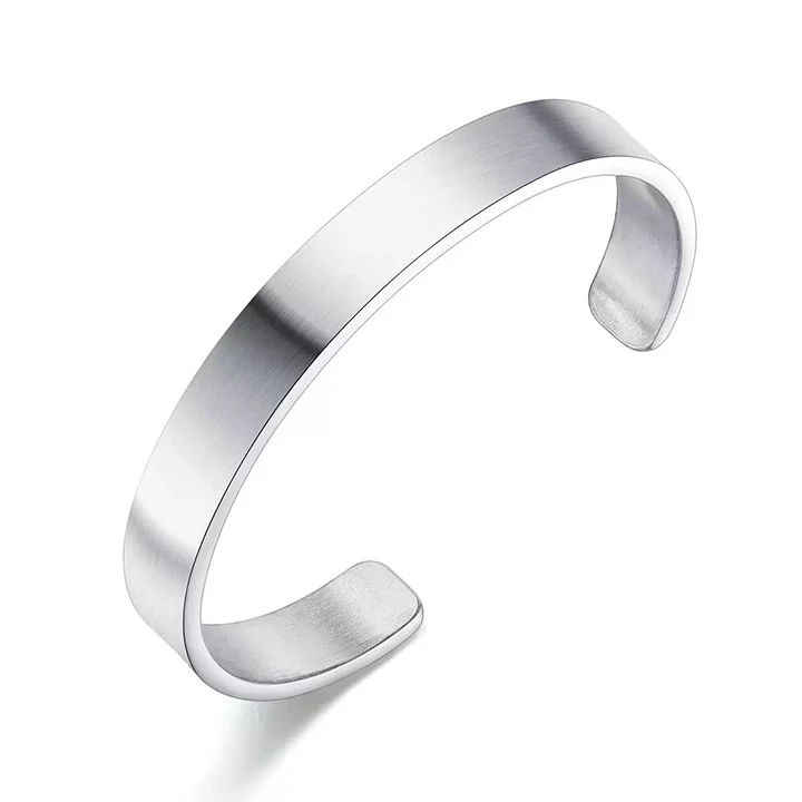 Personalisiertes Männer Armreif - "An meinen Mann" - Image 16