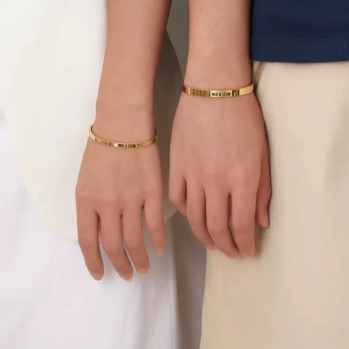 Personalisiertes Männer Armreif - "An meinen Mann" - Image 17