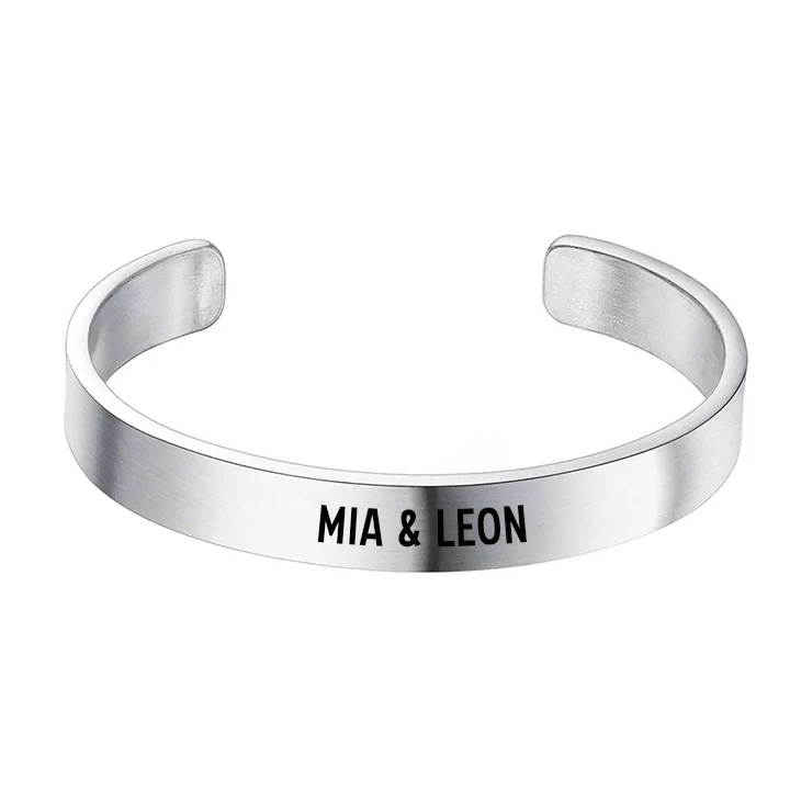 Personalisiertes Männer Armreif - "An meinen Mann" - Image 7