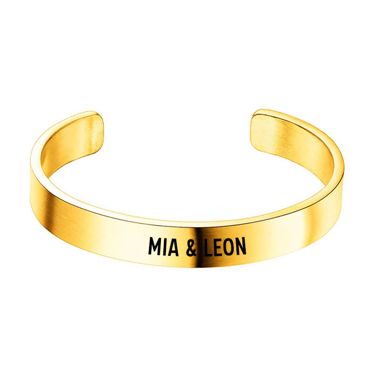 Personalisiertes Männer Armreif - "An meinen Mann" - Image 8