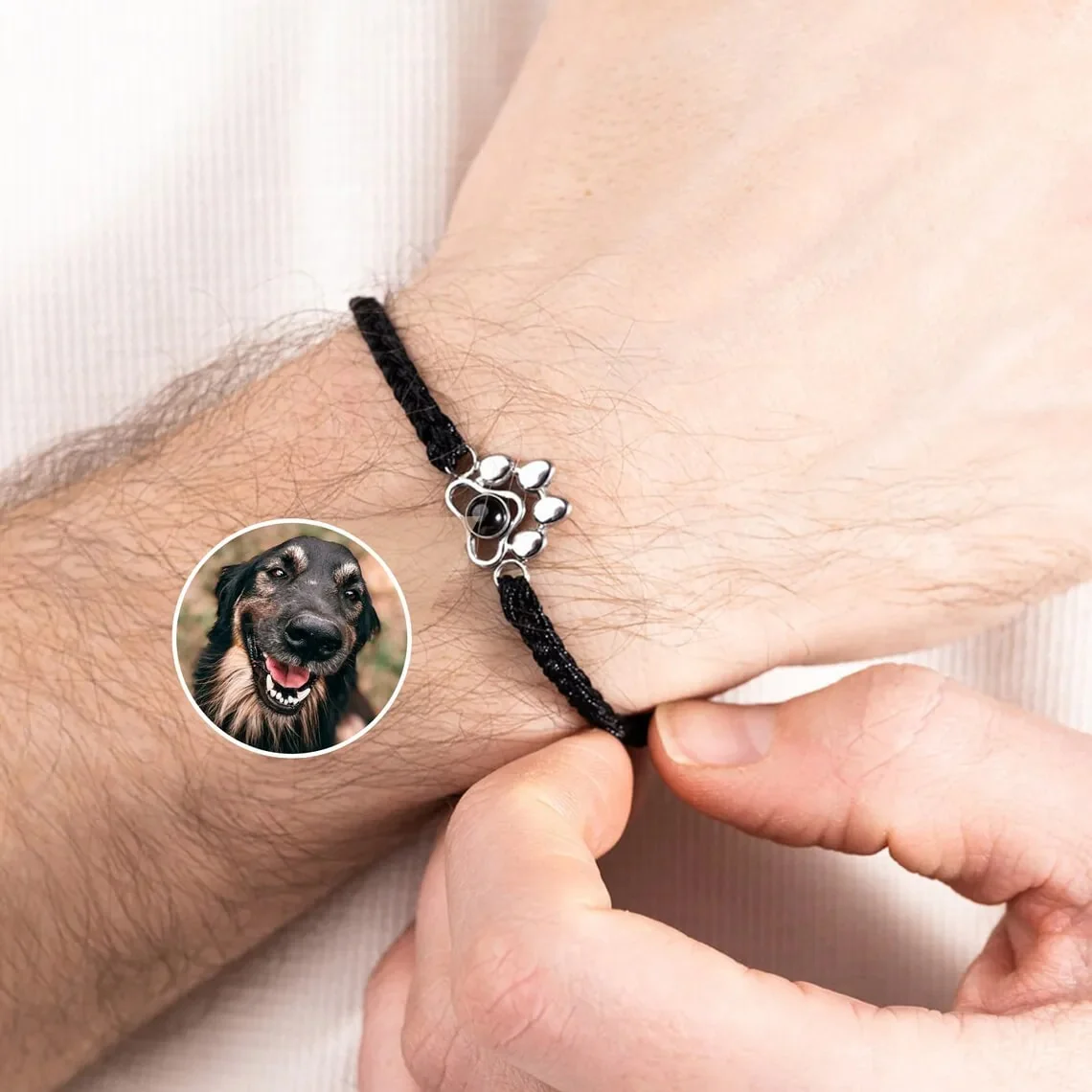 Personalisiertes Pfoten Armband mit Foto - Image 3