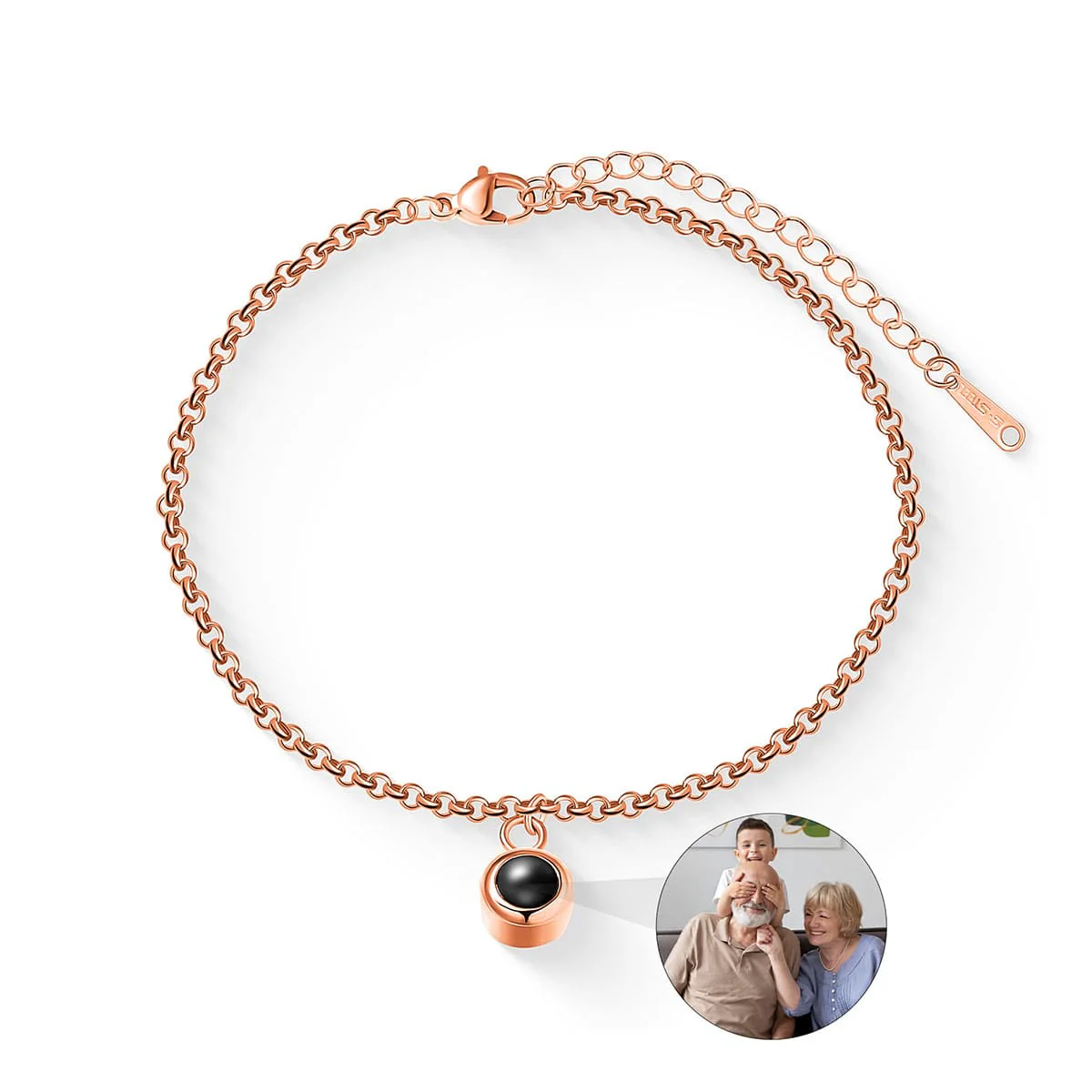 Fotoarmband mit eigenem Foto - Zierlich - Image 3