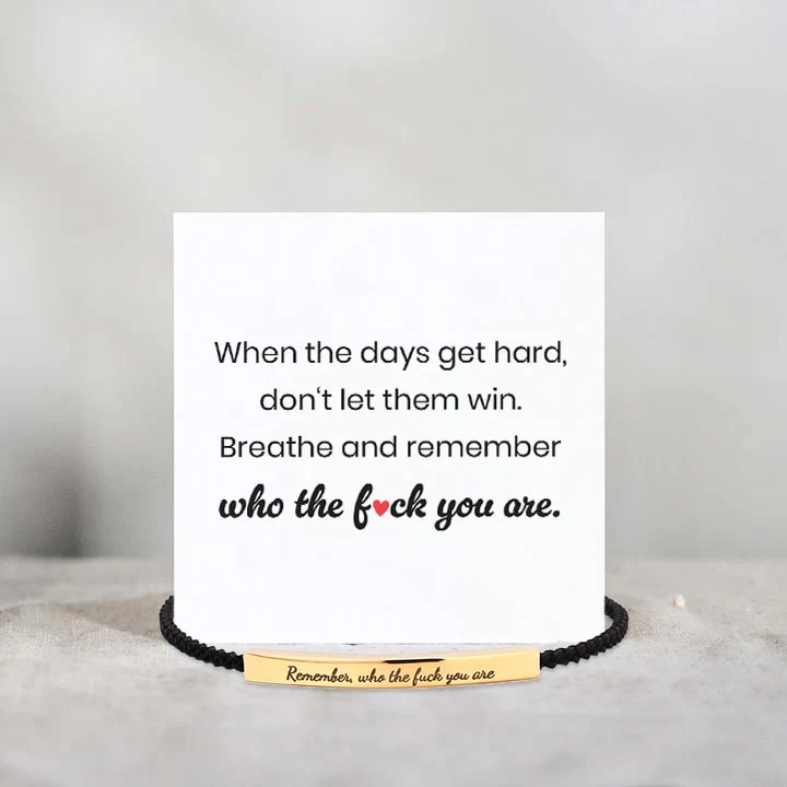 "Remember Who You Are" - Armband - Image 4