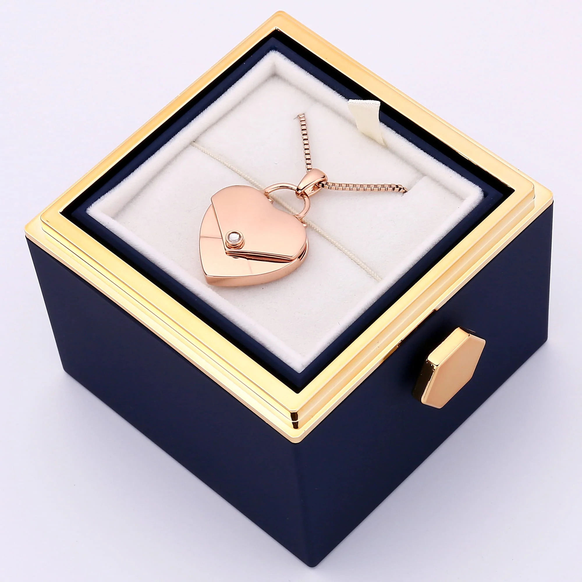 Rosenbox mit Herzkette mit Gravur - Image 31
