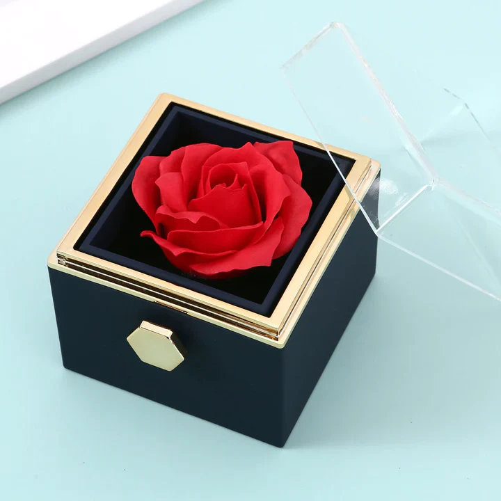 Rosenbox mit Herzkette mit Gravur - Image 33