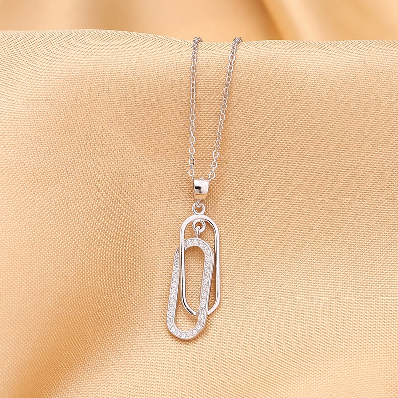 S925 Sterling Silber Halskette - Für Immer Verbunden - Image 8