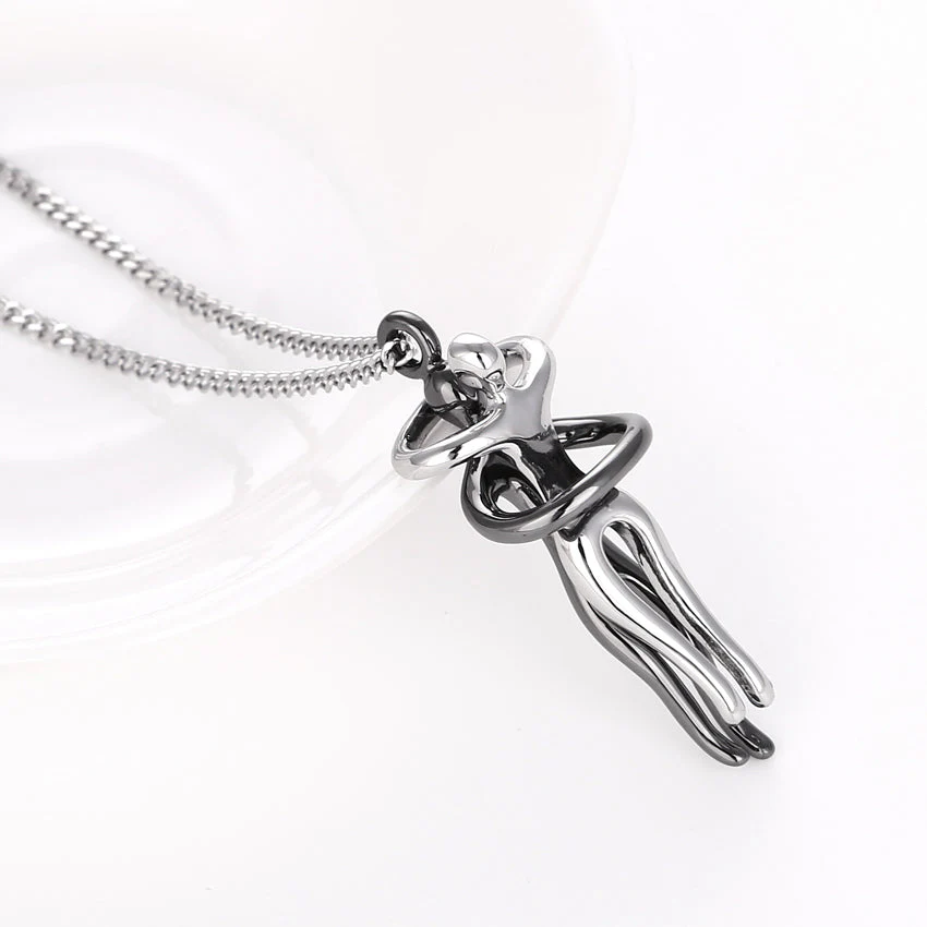 S925 Sterling Silber - Umarmungs-Halskette - Image 7