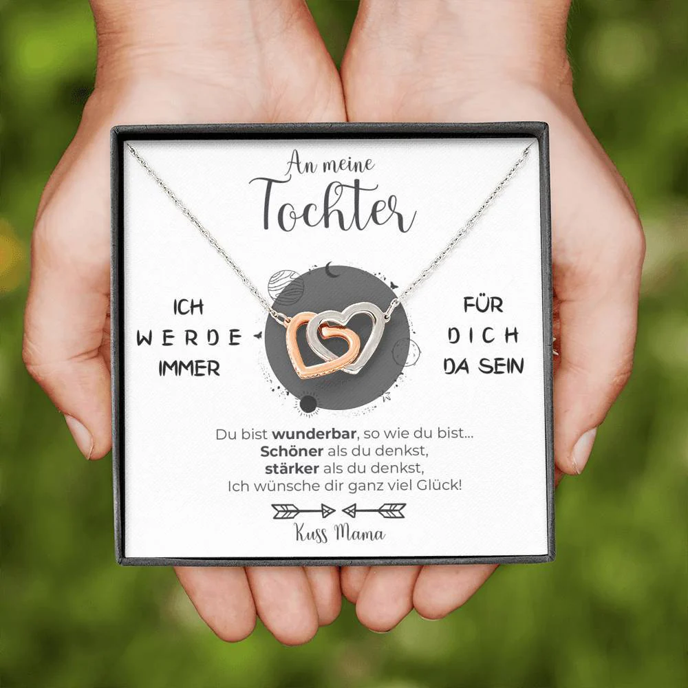 Silber Ausführung Halskette - An meine Tochter von Mama - Image 7