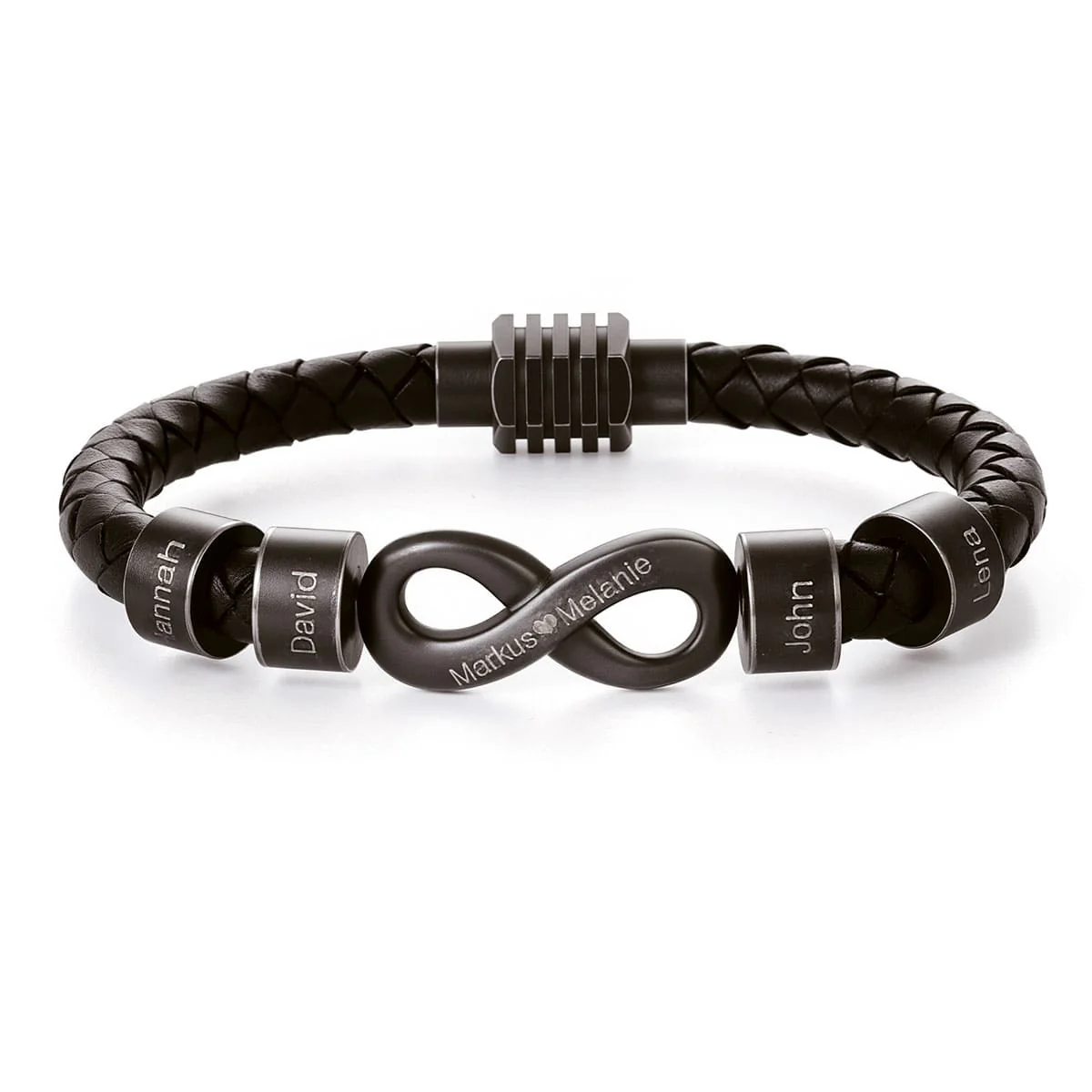 Unendlichkeits Namen Armband - Für den Mann der uns zusammenhält - Image 2