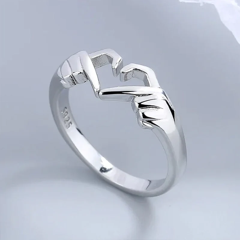 Verstellbarer "Herzfinger" Ring - Image 7