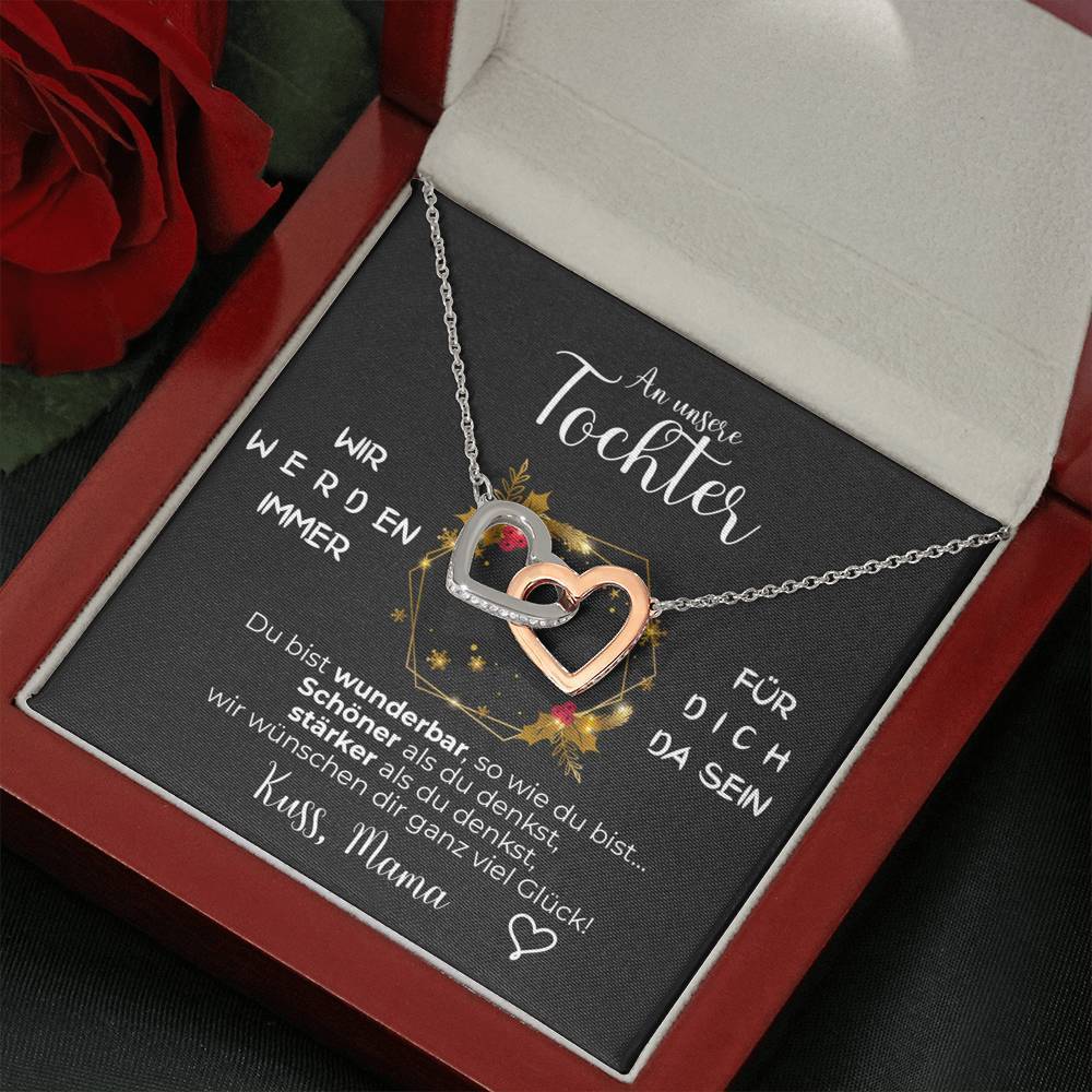 Silber Ausführung Halskette - An meine Tochter von Mama - Weihnachtsgeschenk - Image 7