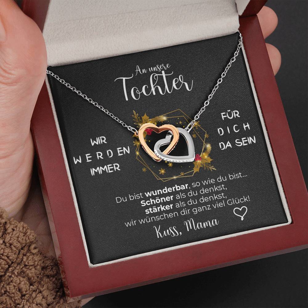 Silber Ausführung Halskette - An meine Tochter von Mama - Weihnachtsgeschenk - Image 8
