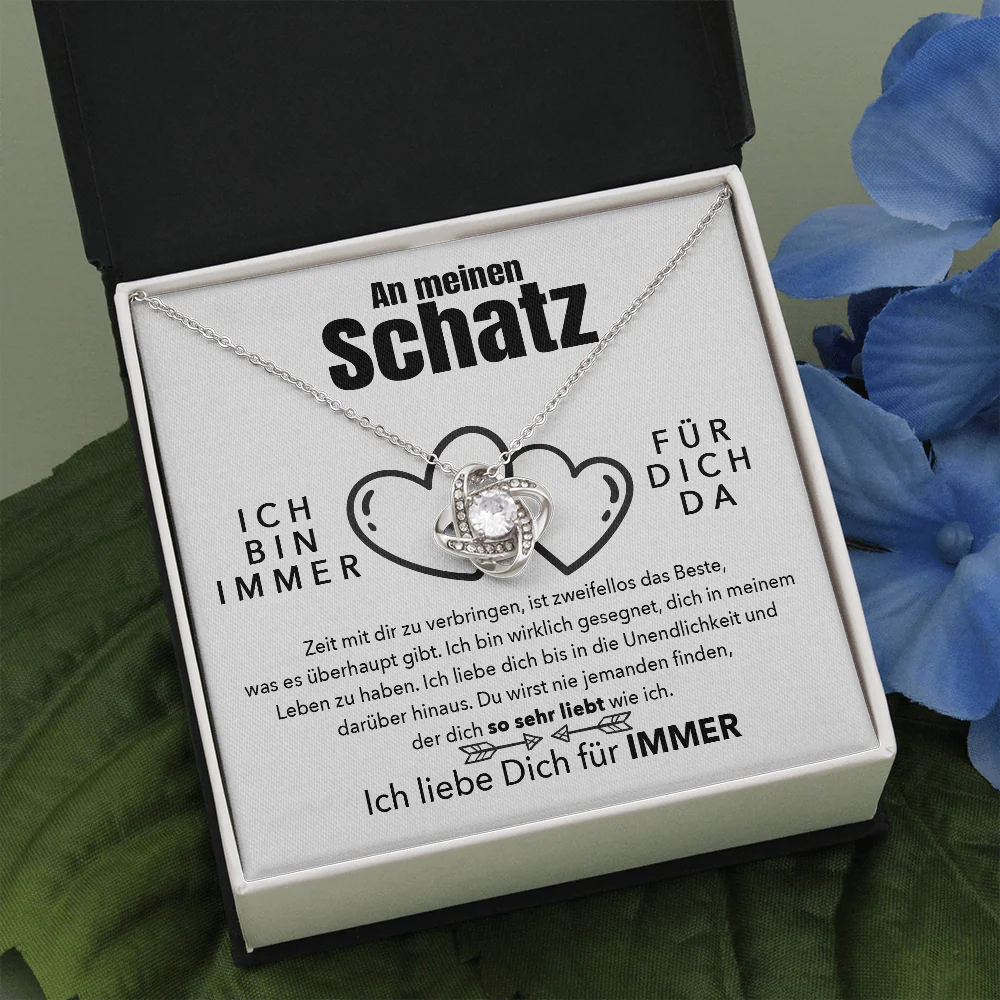 Weißgold Ausführung Halskette - An meinen Schatz - Das Beste - Image 13