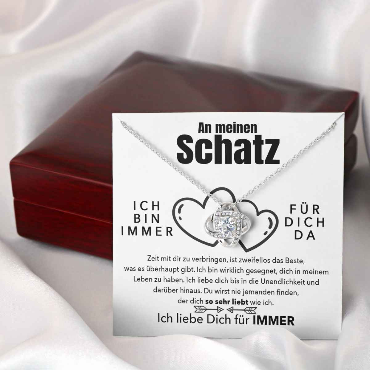 Weißgold Ausführung Halskette - An meinen Schatz - Das Beste - Image 14