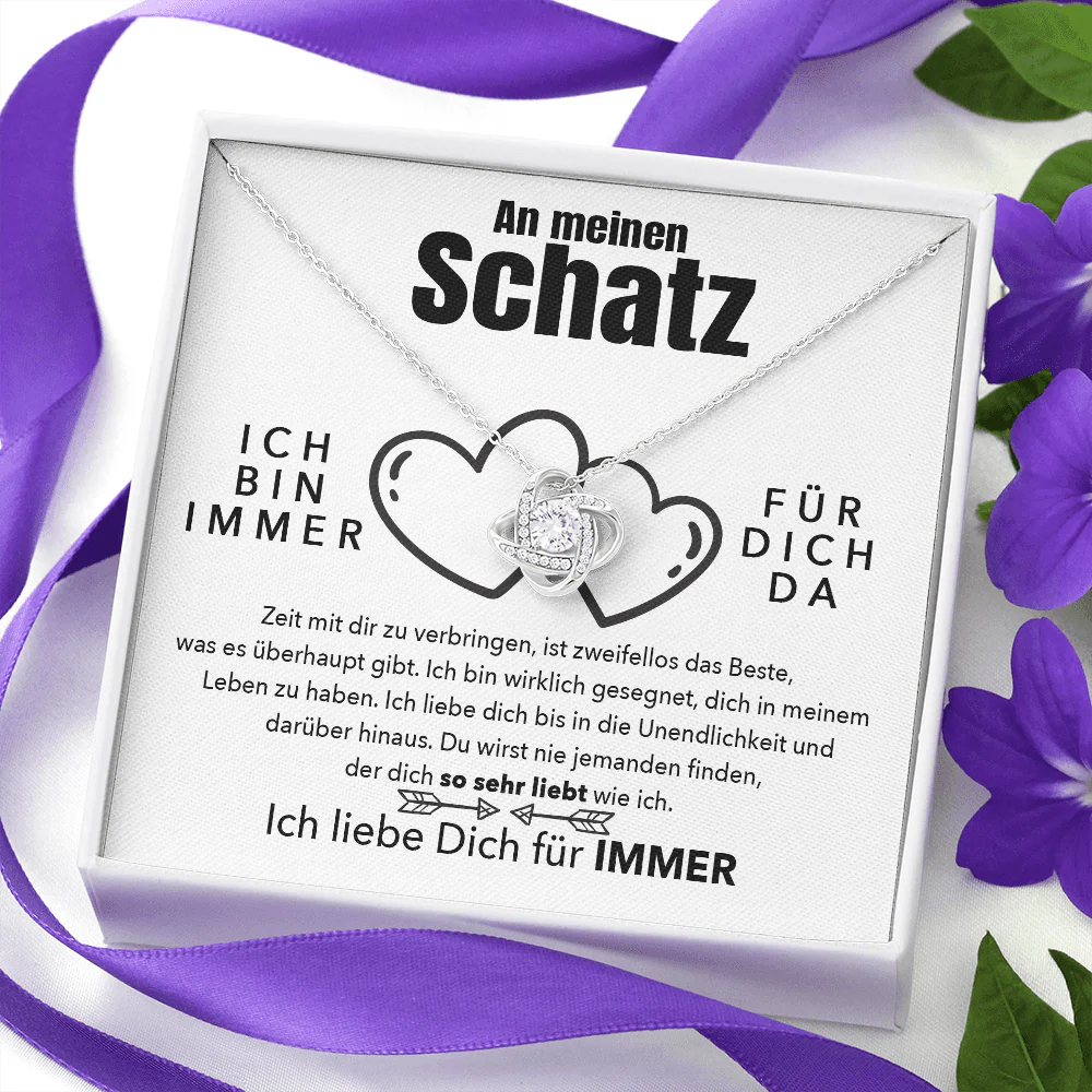 Weißgold Ausführung Halskette - An meinen Schatz - Das Beste - Image 15
