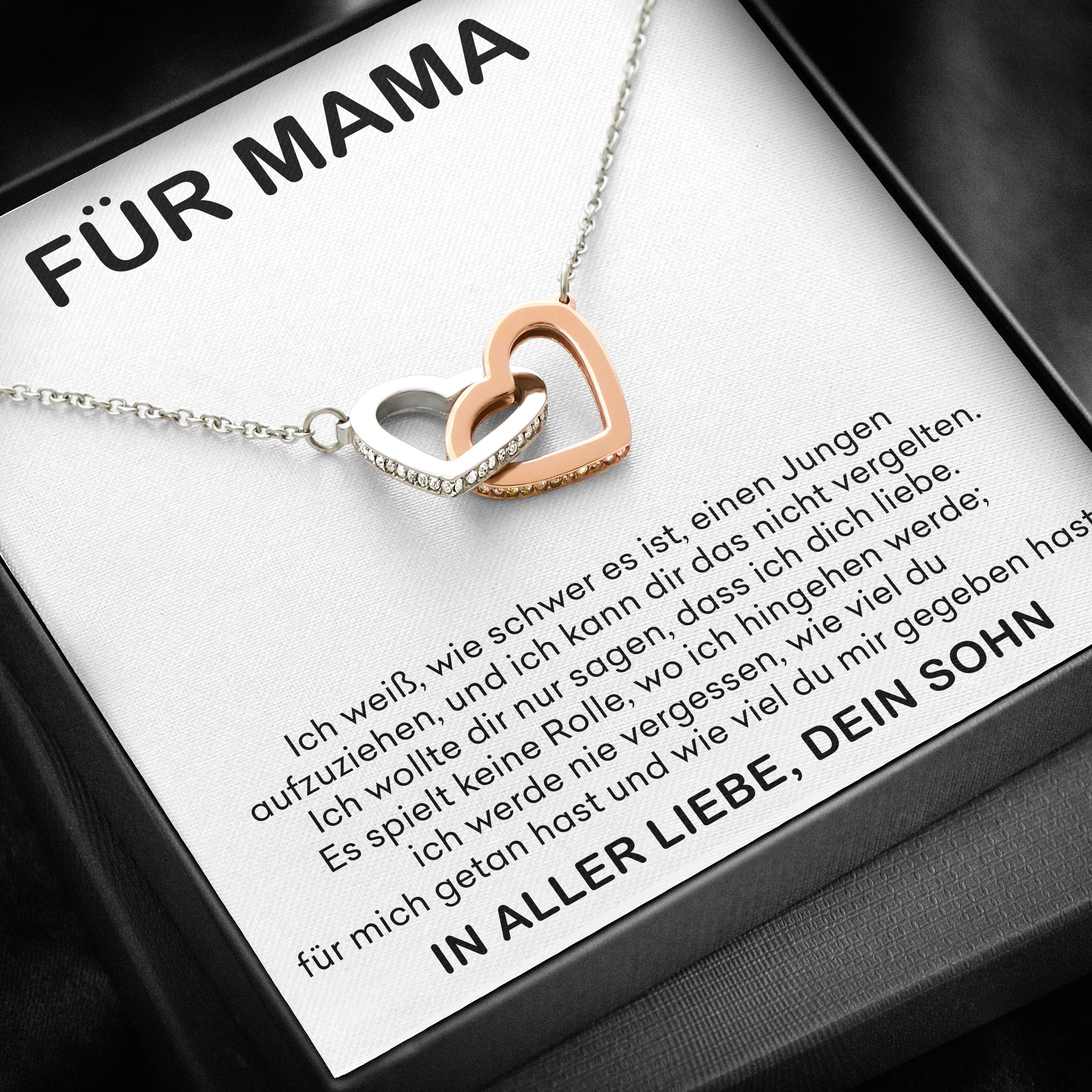 Zirkonia Halskette - Für Mama