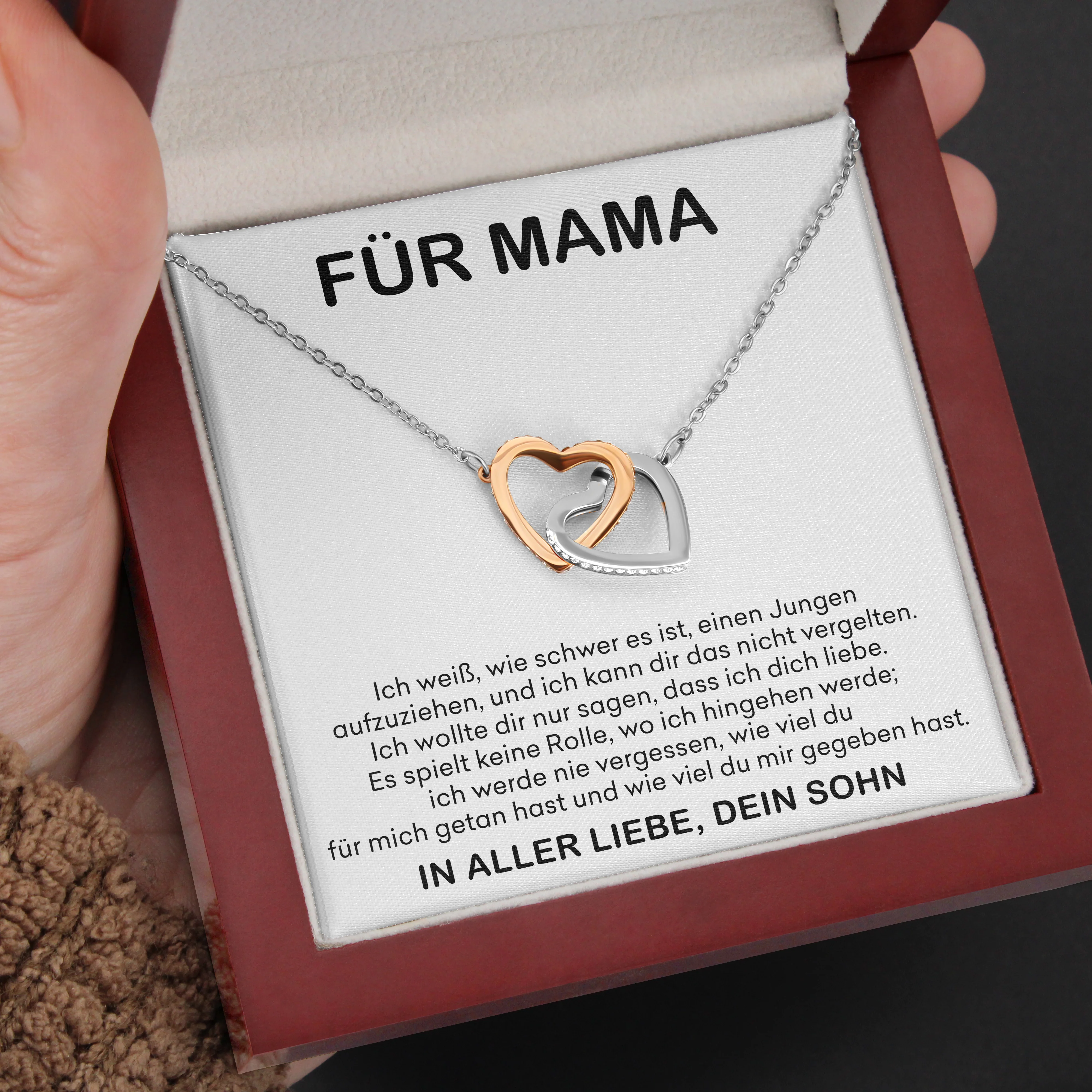 Zirkonia Halskette - Für Mama - Image 2