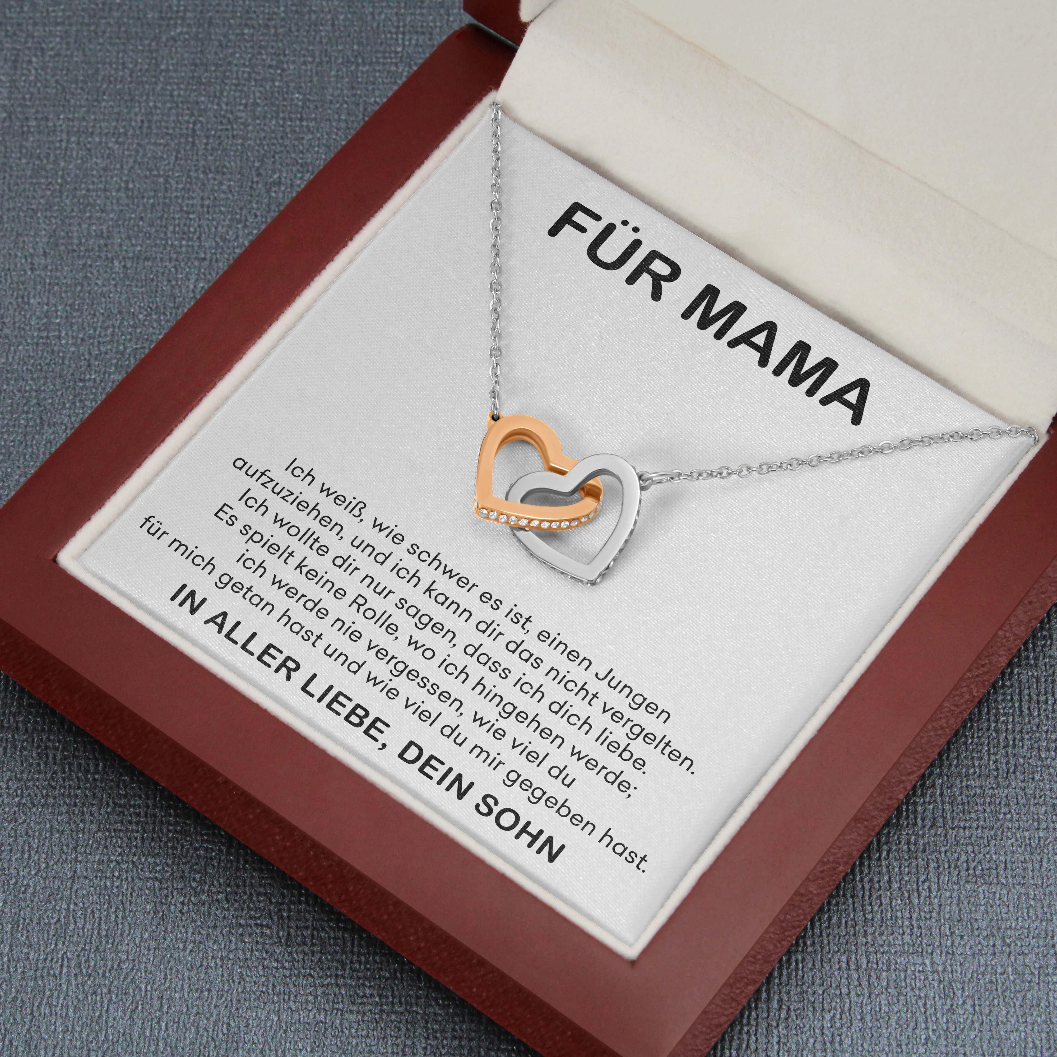 Zirkonia Halskette - Für Mama - Image 3