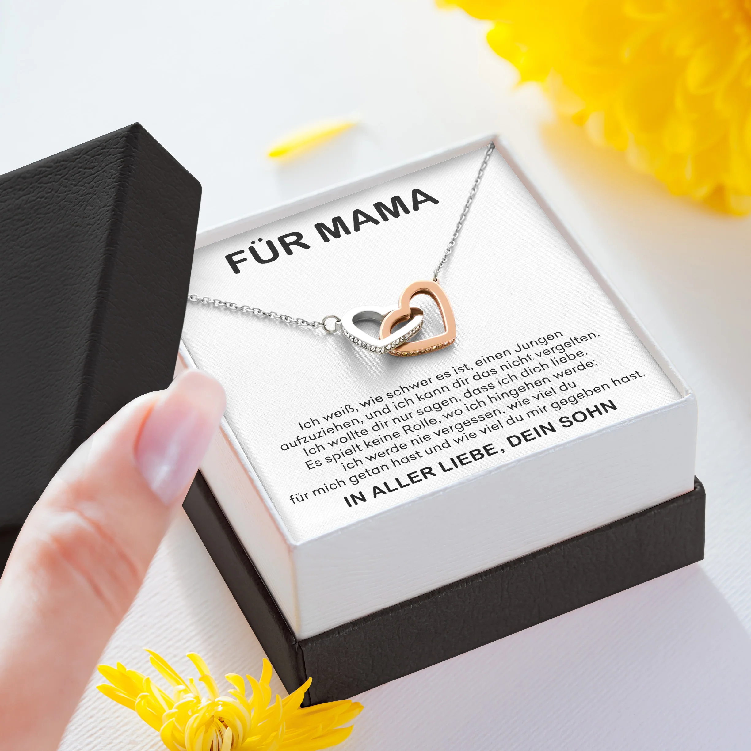Zirkonia Halskette - Für Mama - Image 4