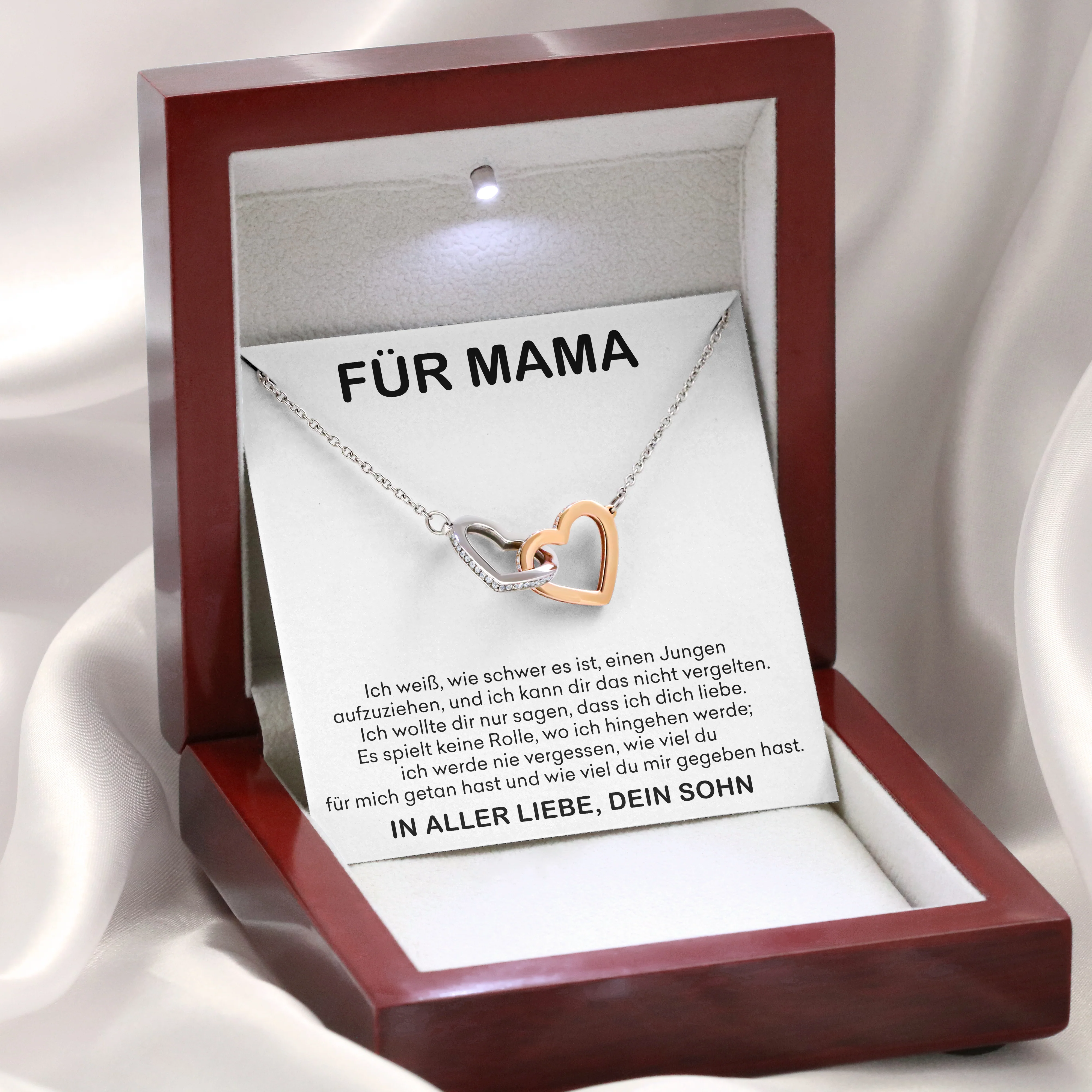 Zirkonia Halskette - Für Mama - Image 6